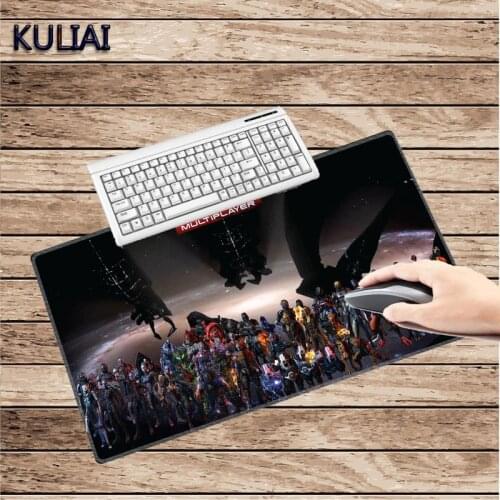 XGZ N7 White Precision Seam Rubber Mouse Pad Can Be Repeatedly Washed Mass Effect 3 Large-size Gaming PC Mousepad Pads Mats