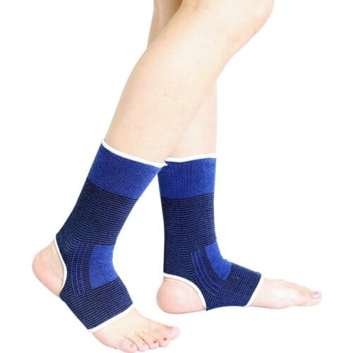 Free shipping 2pcs ankle support Elastic Ankle Brace Support Band Sports Gym Protects Therapy