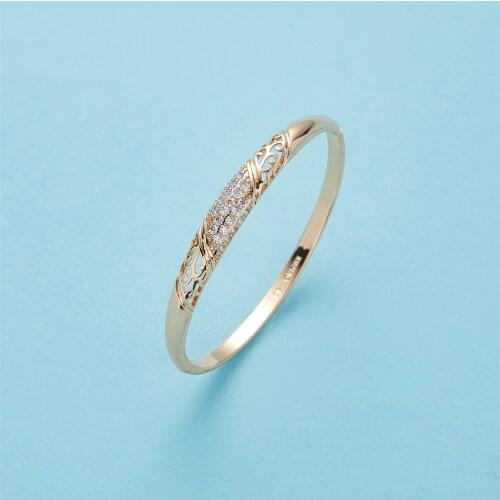 2020 oct 18k gold stainless steel bracelet Moroccan women wedding charm gold color bracelet