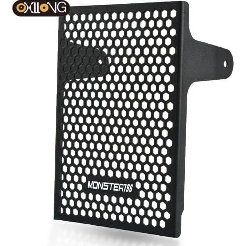 For Ducati Monster 796 2010-2016 Monster 1100 1100 S/EVO 2009-2016 2015 2014 2013 Aluminum Motorcycle Oil Cooler Guard Cover