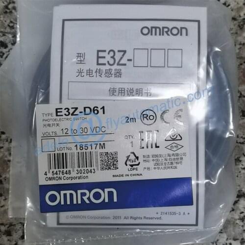 E3Z-D61 E3Z-T61 E3Z-R61 E3ZG-D61 E3Z-T61 E3ZG-R61 OMRON Photoelectric switch