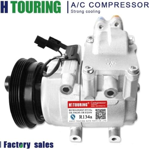 HS15 AC Compressor For Car Hyundai Matrix Coupe Elantra 97701-2D000 97701-2C000 977012D000 977012C000
