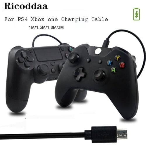 Micro USB Charger Cable For PS4/Xbox One Controller Power Charging Cord For Sony Playstation 4 Gampad Joystick Game Accessories