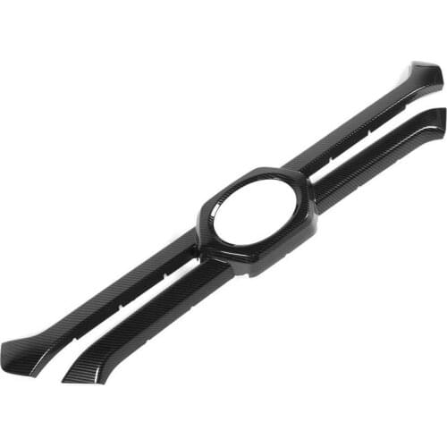 Car Mirror car mirror protect Front Grill Bumper Cover Trim Carbon Fiber Style Exterior Decoration Fit for RAV4 2019-2021 car