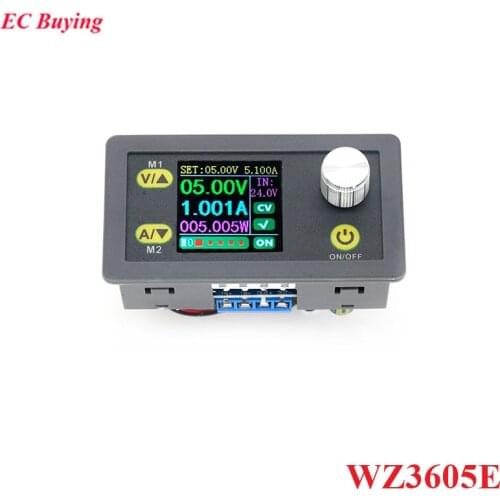 DC DC Buck-Boost Converter CC CV 36V 5A Step UP Down Power Supply Module Adjustable Regulated Laboratory Voltmeter Ammeter