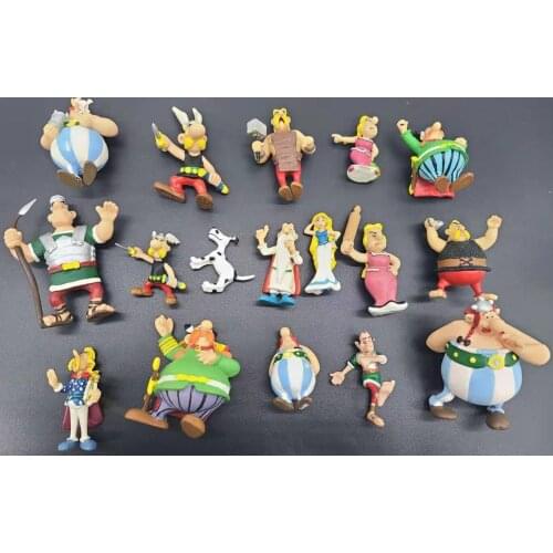 Gaul Hero Adventures Ancient European Soldiers Action Figure Toy The Adventures Gaul Child Gift of Asterix for kids toys