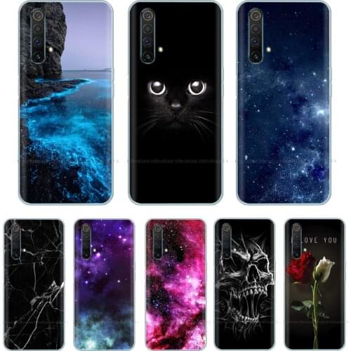 For OPPO Realme X3 Case Silicone Painting Soft TPU Case For OPPO Realme X3 SuperZoom Cases Fundas Coque RealmeX3 Phone Case