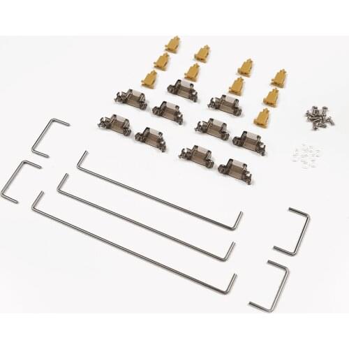 Melgeek PCB Screw Stabilizer For DIY Mechanical Keyboard 61 63 64 87 96 104 Transparent Colorful Stabilizer 2u 6u 6.25u 7u