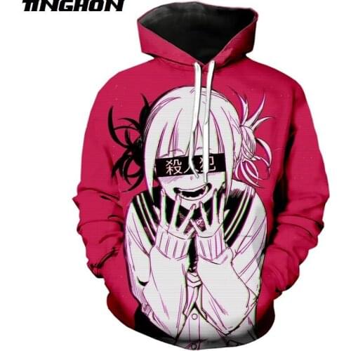 XS-7XL Anime Girl Sexy My Hero Academia Ahegao Manga Printed T Shirt 3D Print Hoodies Casual Sweatshirt Tracksuit Pullovers