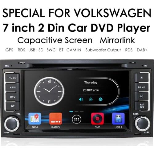 2 din Car Multimedia DVD Radio Player For VW Volkswagen Touareg 2004-2011 Transporter T5 GPS Navigation Stereo AutoRadio