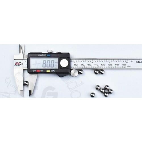8MM 0.3149606(inch) 10pieces Chrome Steel ball Diameter 8mm 10pcs/set Precision :G10-Grade