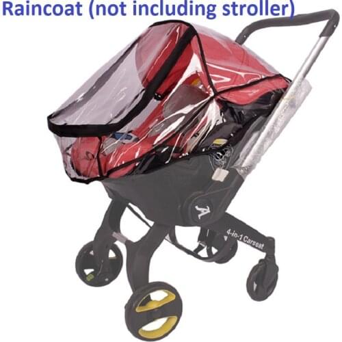 4 in 1 car seat stroller accessories raincover stroller raincoat for doona/foofoo stroller sunshade mosquito net change kits