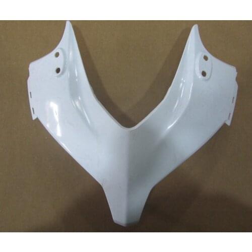White Motorcycle Front Upper Fairing Headlight Cowl Nose Panel Fit For HONDA CBR500R 2013 2014 2015