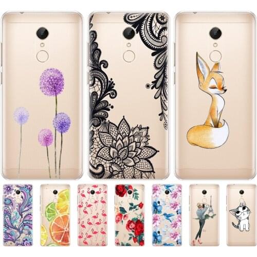 Case For Xiaomi Redmi 5 Plus 5.99" Inch Silicon Case For Xiaomi Redmi 5 5.7" inch Cover redmi 5 Plus Protective Back Cover