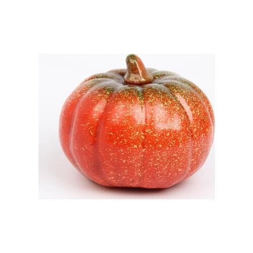Simulation Fruit Fake Vegetable Model Halloween Decorations Big Pumpkin Photography Props Stage Decoration Food Foam Pretend