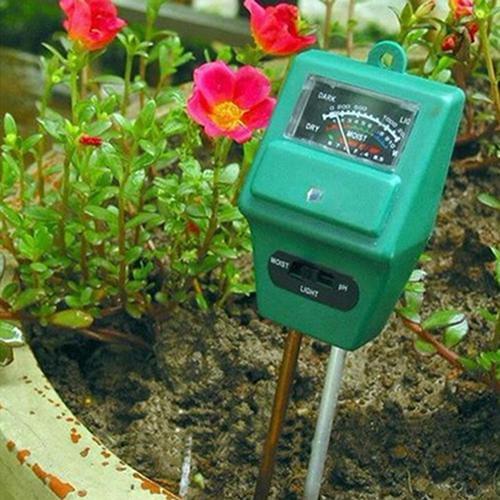 3 in 1 PH Tester Soil Water Moisture Light Test Meter for Plant Flower Garden