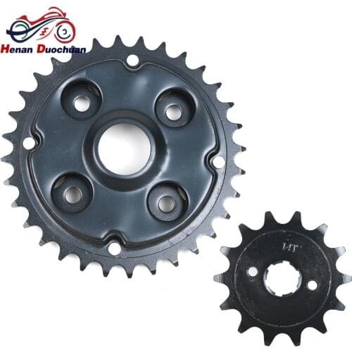 520 14T 32T Motorcycle Front Rear Sprocket Set for Honda CA250 CA 250 CA250T Rebel Staring Wheels 14 32 tooth 520-14T 520-32T