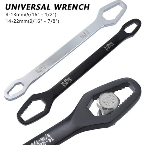 Multifunction Torx Wrench Double End Universal Spanner 8-22mm Screw Nuts Wrenches Car Hand Maintain Repair Tool Wrench Hand Tool