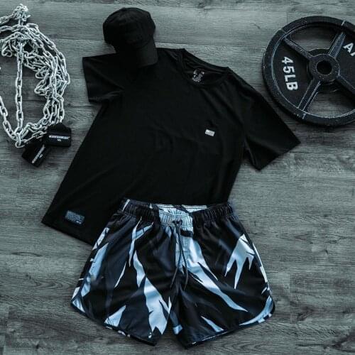 Mens Summer New Shorts And Leisure Squat Basketball Training Jogging Fitness Wide and Quick-Drying Beach Shorts