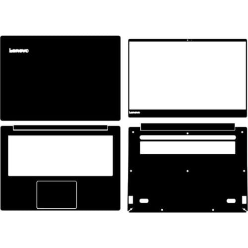 KH Laptop Sticker Skin Decals Cover Protector Guard for Lenovo IdeaPad 720S-14