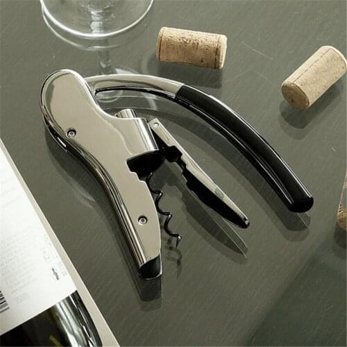 Red wine bottle opener Household pressure manual alloy driver high-end simple wine opener creativity kitchen accessories