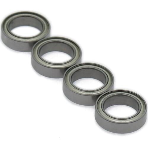 4PCS Ball Bearing 15x21x4 7x14x5 4x10x4 5x8x2.5 5x10x4 12x18x4 5x13x5 6x12x4mm For Rc Hobby Model Car 1/10 Traxxas Trx-4 Crawler