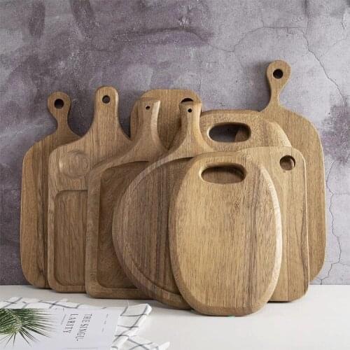 Chopping Blocks Cutting Board Kitchen Wood Food Plate Wooden Pizza Sushi Bread Tray