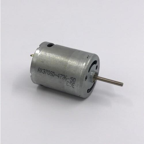 RK-370SD-4736 Mini 370 DC Motor 3V-12V 44000RPM High Speed Power Large Torque Carbon Brush Engine DIY RC Car Boat Toy Model