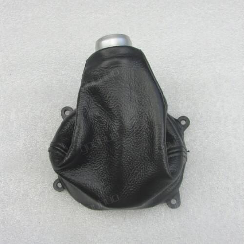 Gear shift stick shifter knob Dust-proof cover shifter gaiter boot cover real leather for eight generation Honda Civic