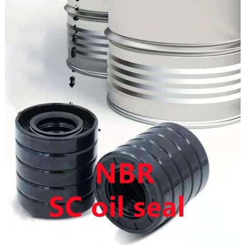 SC-63*78*8mm NBR oil seal shaft seal with high quality and high temperature resistance