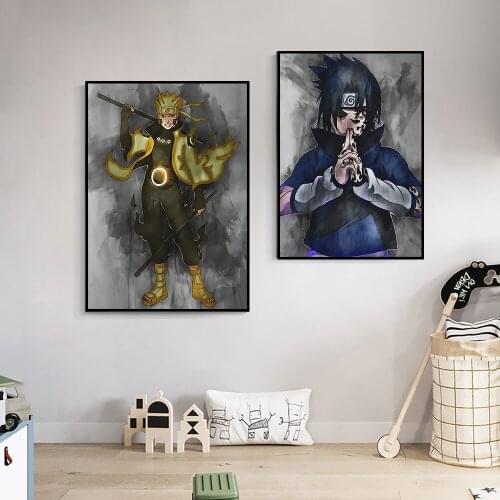 Japanese Classic Anime Character Decoration Mural Color Poster Canvas Painting and Room Wall Art Prints for Modern Home Decor