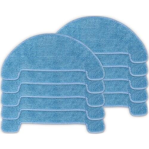 10 Pieces/Lot Vacuum Cleaner Parts Mop Cloth For Chuwi ilife A4 Robotic Cleaner