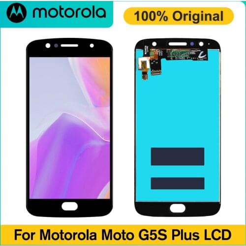 5.5" Original LCD Display For Motorola Moto G5S Plus Touch Screen Digitizer Assembly XT1802 XT1803 XT1805 XT1086 For Moto G5SP