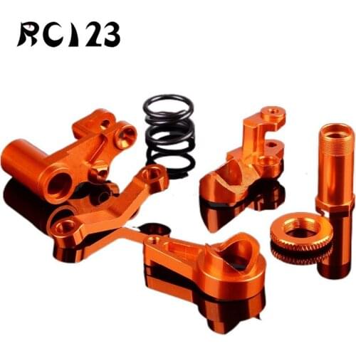 #6845X Alloy Steering Bellcranks Servo Saver Set For RC Traxxas 1/10 Slash 4x4 Rustler Stampede XO-1 Upgrade Parts NEW ENRON