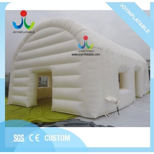 White outdoor use party tunnel inflatable tent with waterproof and flame retardant for sale