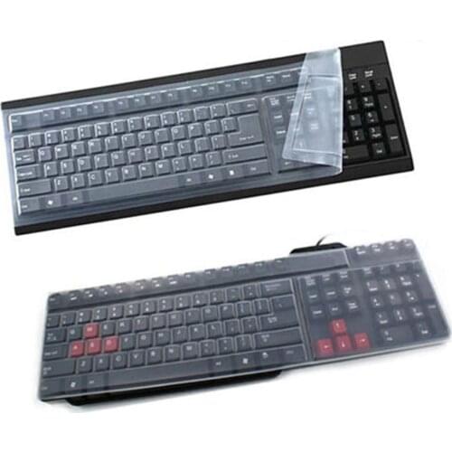 Keyboard Cover Universal Silicone Desktop Computer Keyboard Cover Skin Protector Film Cover Universal Desktop Computer 2020