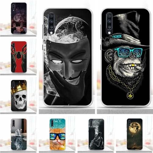 For Samsung Galaxy A70 Case Bumper Protector Back Cover Soft Silicone Cute Phone Case for Samsung Galaxy A70 A705F A705FN Cases