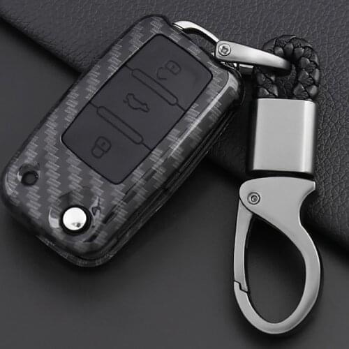 Silicone & Zinc Alloy Reducing Damages Car Smart Remote Key Case For VW Skoda SEAT Ibiza Leon Car Keys