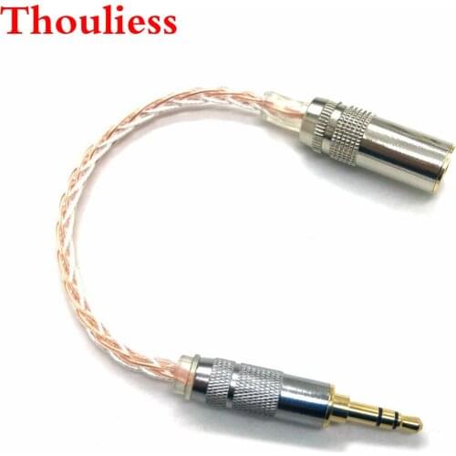 Thouliess 3.5mm Stereo Male to 4.4mm Balanced Female Cable For Sony Hifi Earphone Headphone Balanced Cable