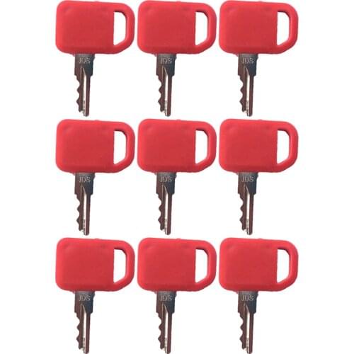 Ignition Key T209428 KV13427 ELI80-0138 for John Deere Compact Track Loaders Skid Steer JDS