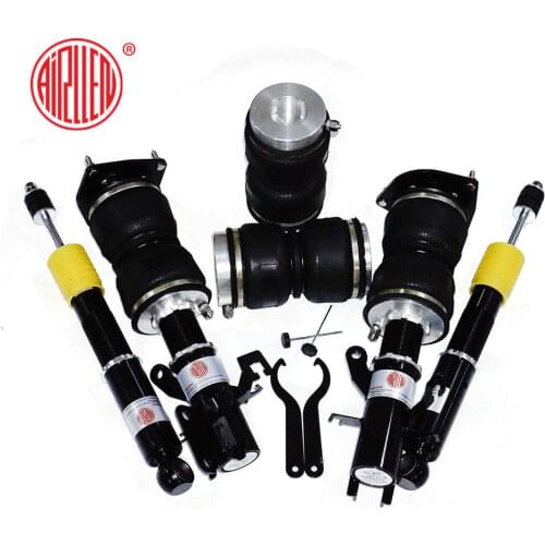 Air suspension kit for nissan bluebird Pneumatic air spring+coil adjustable damping coilovers Airllen airbag shock absorber