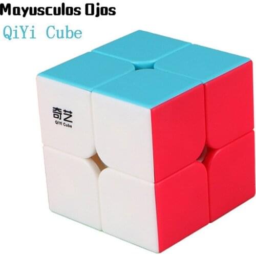 MF Qiyi QiDiS 2x2 Professional Puzzle Magic Cube Sticker Cubo Childrens Gift Oyuncak Kids Autism Toys