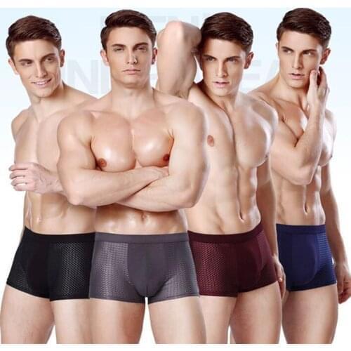 Newest Men Panties Shorts Underwear Boxer Shorts Mens sexy trunks underwear High quality mens underwear Pouch dropshipping