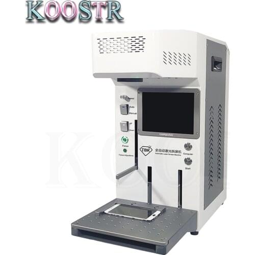 Product upgrade TBK 958A automatic lcd separator machine Fiber Laser Repair Machine 20W For IPhoneX XS Max 8 8+ Back Cover Glass
