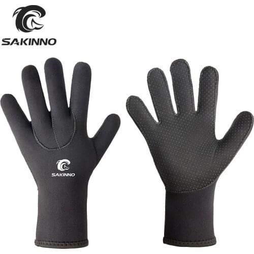 3MM Neoprene Swim Diving Sailing Gloves Keep Warm For Snorkeling Spearfishing Surfing Kayaking Water Sports WetSuit Beach Gloves