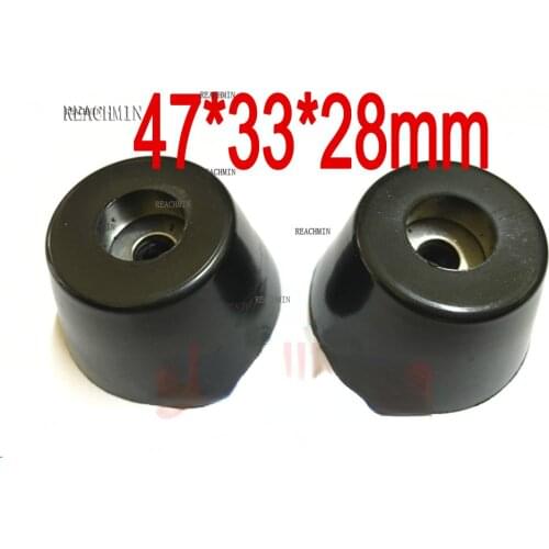 47*33*28 Trapezoid Rubber pads Desk and chair MATS furniture computer case instrument Rubber machine feet Shock absorption