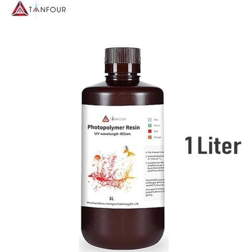Tianfour 405nm UV Resin For 3D Printer Photon Photon-S 3D Printing Material Multicolor LCD UV Sensitive Resin 1L Per Bottle