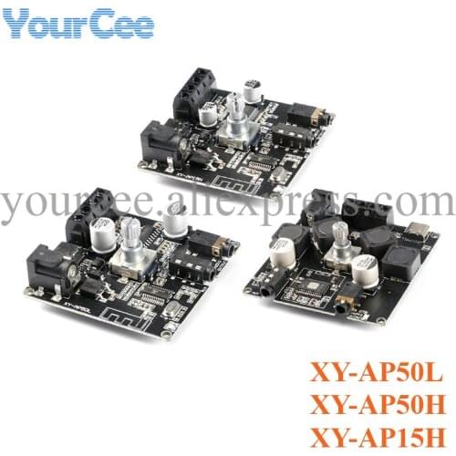 10W/15W/20W/40W/50WX2 Stereo Power Amplifier Board Dual Channel Digital Amplifier Module XY-AP50L XY-AP15H AP50L