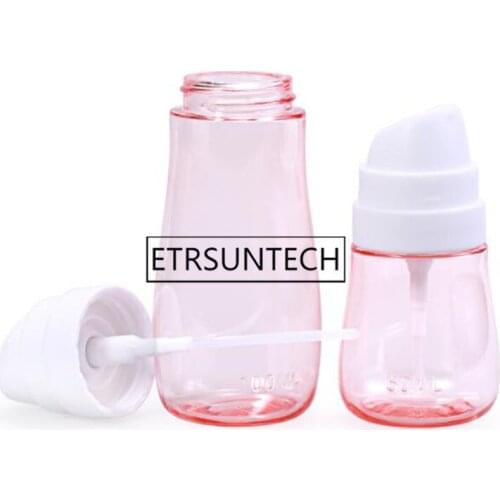 100pcs 50ML Travel Cosmetic Bottle Portable Lotion Soap Body Wash Professional Plastic Spray Bottle