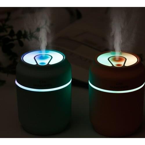 200ml ultrasonic humidifier multi-function essential oil household atomizer usb humidifier vaporizer diffuser LED night light
